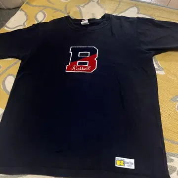 레어 러셀 블루블루 콜라보T셔츠 M 네이비