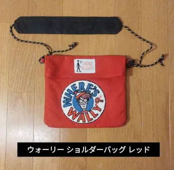 월리 숄더백 레드