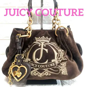 쥬시 꾸뛰르 브라운 핸드백 쥬시 꾸뛰르