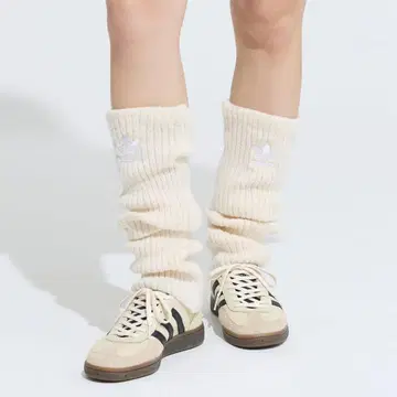 *adidas 아디다스 레그 워머 화이트*