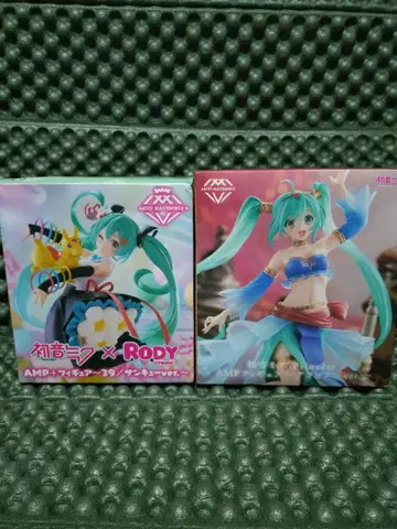 [ 하츠네 미쿠 ] AMP 피규어 2개 세트