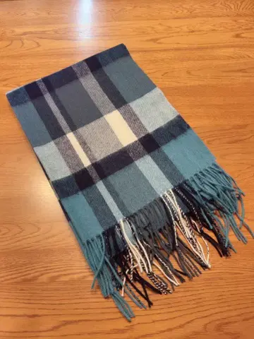 UNTITLED 체크 무늬 머플러