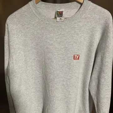 후르츠 오브 더 룸 바디 TVGUIDE 프린트 맨투맨 사이즈 L