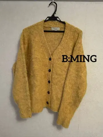 [ 미사용 ] B:MING 니트 가디건 루즈핏 포근포근