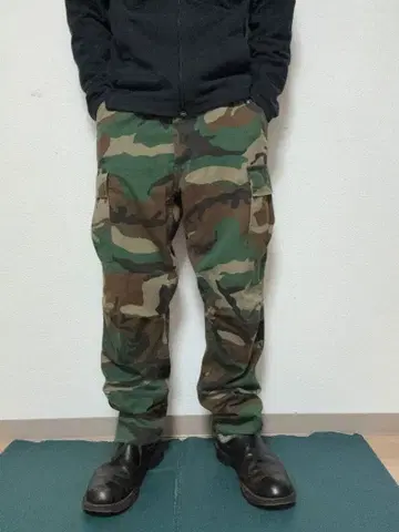 로스코 Rothco 카모플라주 밀리터리 카고 팬츠 S 카모플라쥬