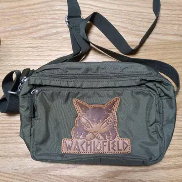 WACHIFIELD 다얀 로고 숄더백 올리브 그린