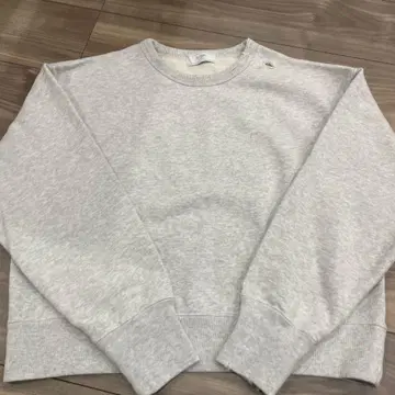 새상품급 [슬로브 이에나] 데미지 가공 맨투맨