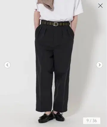 Steven Alan 서플렉스 인투 플리츠 드레스 트라우저