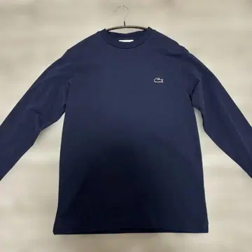 LACOSTE 클래식 핏 긴팔 티셔츠 US XS 네이비