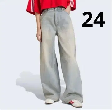 adidas Originals DENIM ZIP PANT 24inch