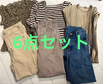 코디 판매 묶음 판매 6세트 상의 3점 하의 3점