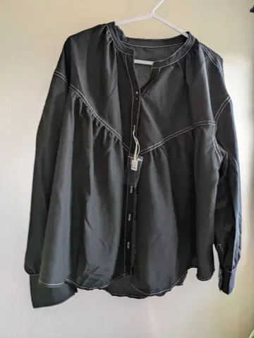 블랙 긴팔 셔츠 LL