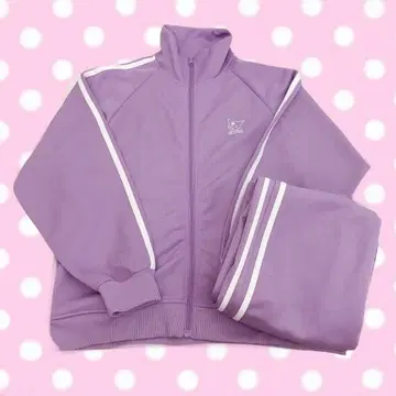 돈키 산리오 쿠로미 저지 보라색 라벤더 상하의 세트 지뢰계 서브컬쳐