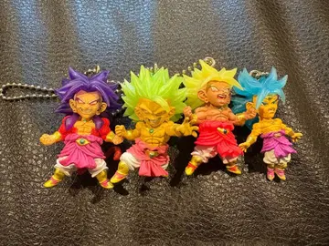 드래곤볼 브로리 키링 4개 세트