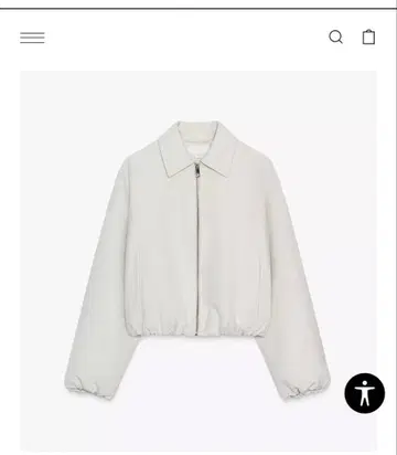 이번 시즌 ZARA 벌룬 봄버 자켓