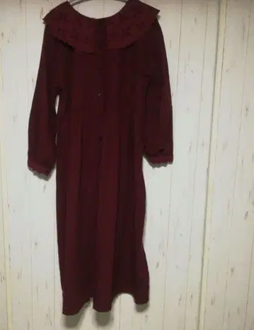 Samansa Mos2 버건디 원피스 F 사이즈