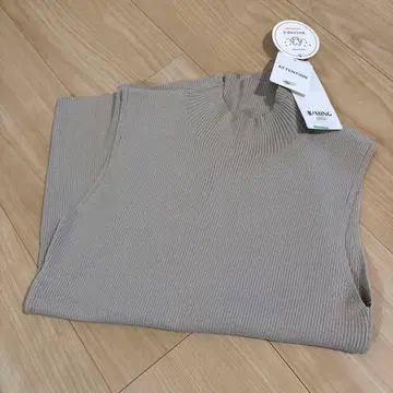 B:MING by BEAMS 니트 터틀 슬리브리스