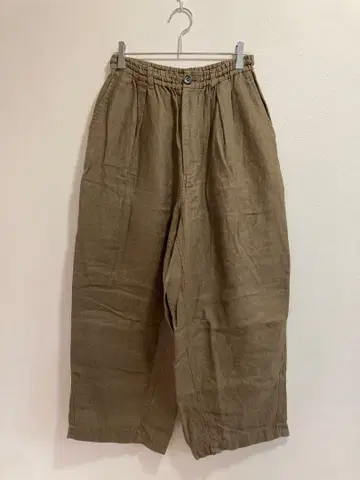 2025SS journalstandardluxe 프렌치 린넨 트윌 팬츠