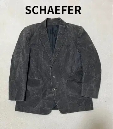 질감 schaefer 캔버스 테일러드 자켓 USA제 L