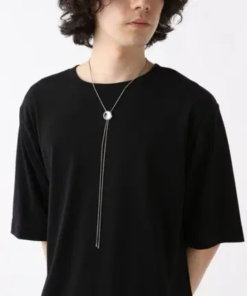 HARE 실버 금속 루프 타이