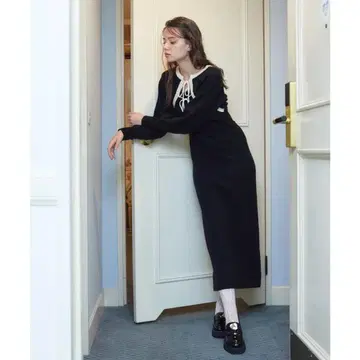 24AW REDYAZEL 레이디 아젤 니트 원피스 & 볼레로 세트