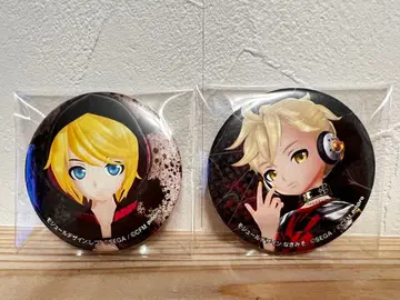 카가미네 렌 카가미네 린 캔뱃지 2개 세트