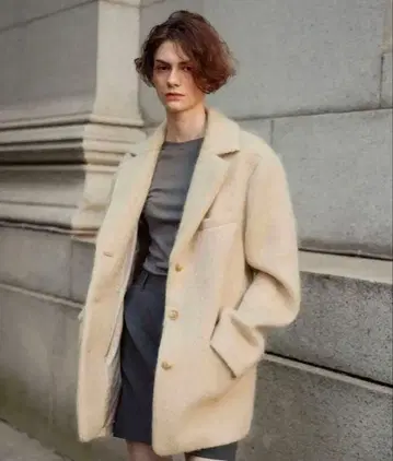 LIBJOIE 리브조아 2024FW 샤기 테일러드 자켓