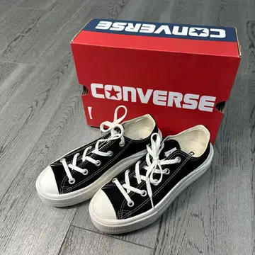 CONVERSE 컨버스 로우컷 스니커즈 통굽 23cm