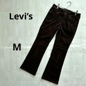 리바이스 코듀로이 팬츠 부츠컷 다크 브라운