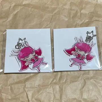 마계학원! 이루마군 애니메이트 유상 특전 바치코 아크릴 키링 2개