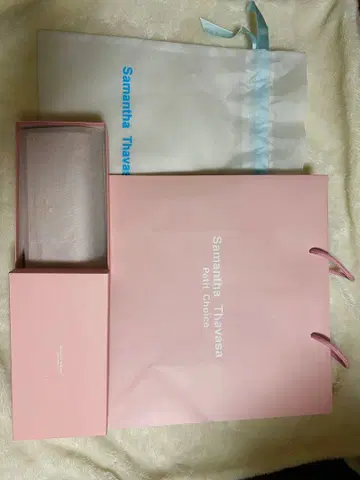 새상품 Samantha Thavasa 핑크 장지갑