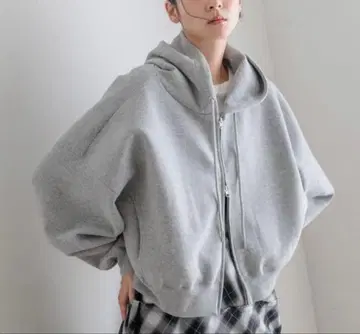 ZIP 숏 후디 로리즈팜 미사용 새상품 이번 시즌 신상