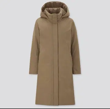 유니클로 하이브리드 다운 코트