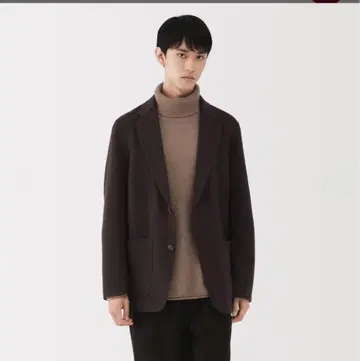 [ 신사 캐시미어 혼방 자켓 ] 신사 M 브라운
