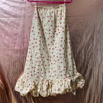 PINK HOUSE 핑크하우스 플레어 스커트 꽃무늬