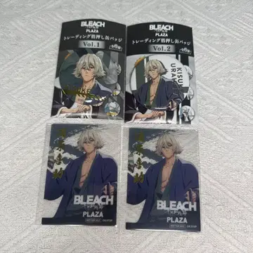 BLEACH 천년혈전편 PLAZA 로프트 우라하라 키스케 4점 세트