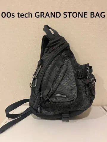 00s Y2K tech GRAND STONE 슬링백 새상품급