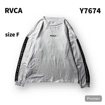 [ 즉시 구매 OK ] RVCA 긴팔 T셔츠 사이즈 FREE 화이트