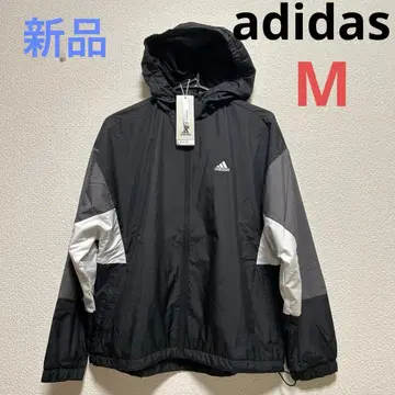 아디다스 여성용 바스락 윈드 브레이커 속기모 후드티 M