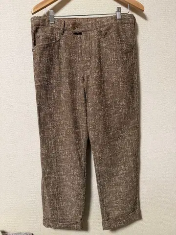 ts(s) 브라운 와이드 팬츠