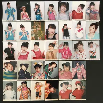 5740 모닝구무스메. 카고 아이 생사진 33장 세트