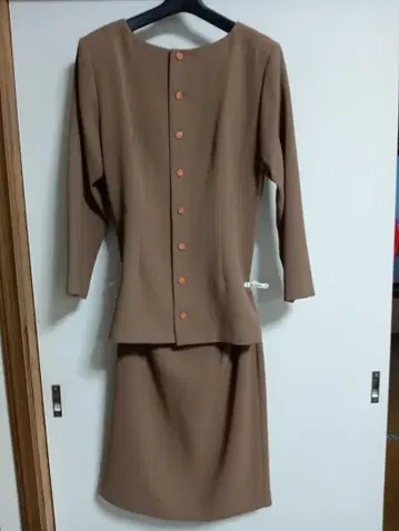 K&M COLLECTION 브라운 셋업