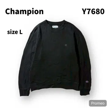 [ 즉시 구매 OK ] champion 맨투맨 트레이닝복 사이즈 L 블랙