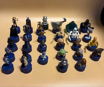 펩시 병뚜껑 스타워즈 피규어 29개