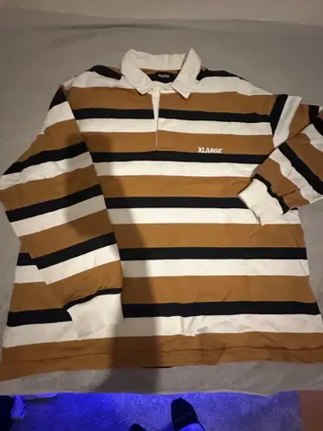 XLARGE 스트라이프 피케 셔츠 L 사이즈