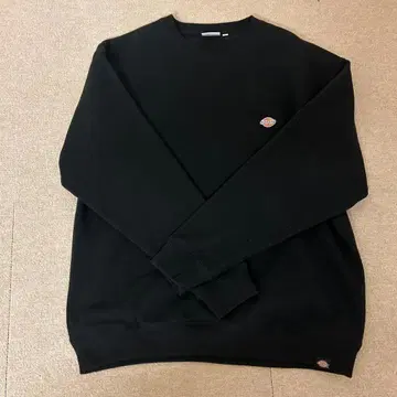 Dickies 블랙 크루넥 맨투맨 XL