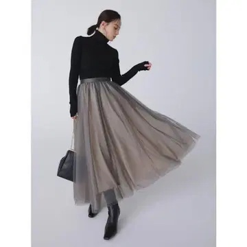 anuans 시어 볼륨 샤샤 스커트