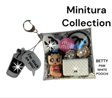 가챠 파우치 Betty Boop 핑크 파우치 베티짱 CC