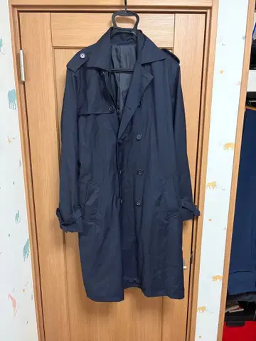 네이비 트렌치코트 2L