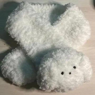 복슬복슬 귀도리, 머플러 세트